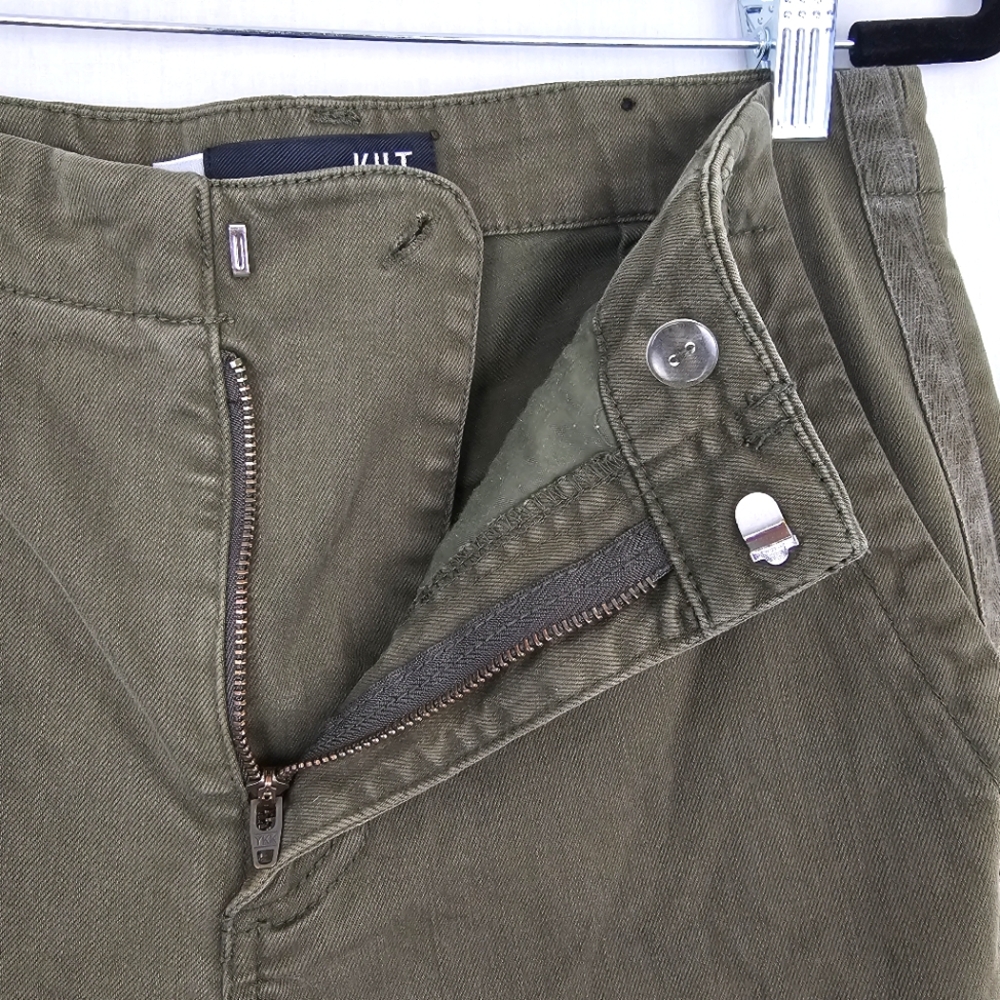 Kut From The Cloth Frida Slim Track Pants Joggers High Rise Women's Size 4 - Picture 5 of 8